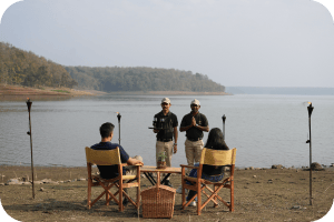 Sun downer by the lake